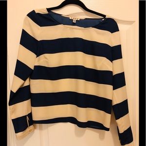 Cope shirt with open back